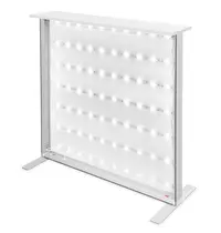 Luxus LED-Counter | BACKLIGHT | Aluminium | Incl. Draagtas | 1020x260x1037(h)mm