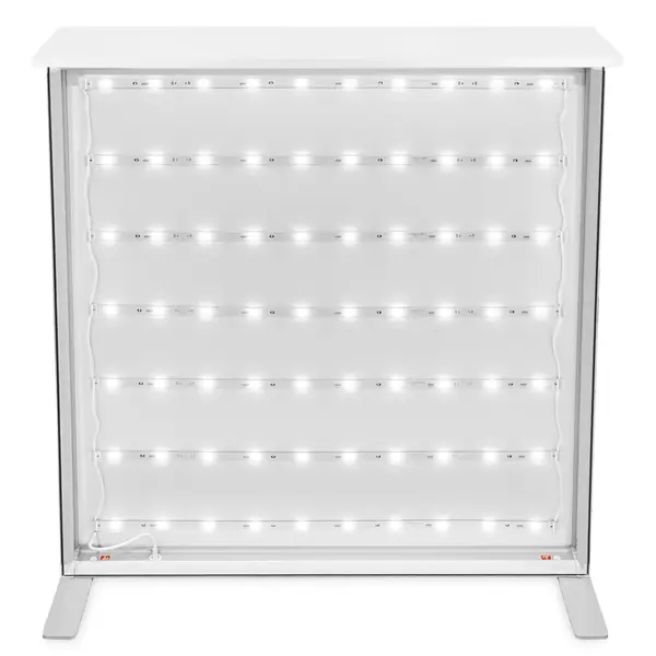 LED-Counter | BACKLIGHT | Aluminium | Incl. Draagtas | 1020x260x1037(h)mm