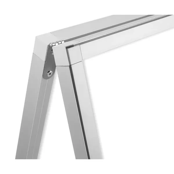 Stoepbord | SEG™ | Grijs | Textielprint (2x 610x914) | 612x555x933(h)mm