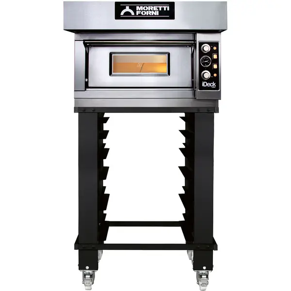 Pizzaoven | iDeck 60.60 | Elektrisch | 4x Ø30cm | 50°C/380°C | 4.2kW (400V) | Stapelbaar | 850x991x363(h)mm