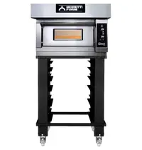 Moretti Forni Pizzaoven | iDeck 60.60 | Elektrisch | 4x Ø30cm | 50°C/380°C | 4.2kW (400V) | Stapelbaar | 850x991x363(h)mm 