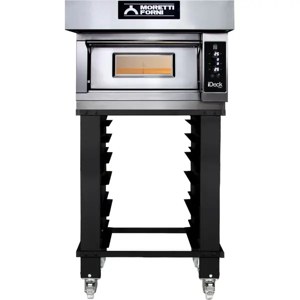 Pizzaoven | iDeck 60.60 | Elektrisch | 4x Ø30cm | 50°C/380°C | 4.2kW (400V) | Stapelbaar | 850x991x363(h)mm