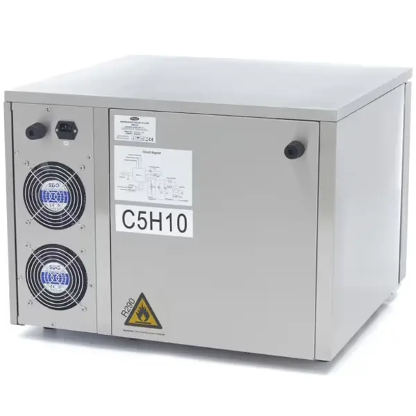 Blastchiller | 1 Niveau (2/3GN) | 5kg Koelen / 2.5kg Vriezen | 0.55kW (230V) | 630x615x475(h)mm