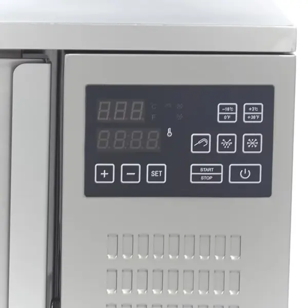 Blastchiller | 1 Niveau (2/3GN) | 5kg Koelen / 2.5kg Vriezen | 0.55kW (230V) | 630x615x475(h)mm