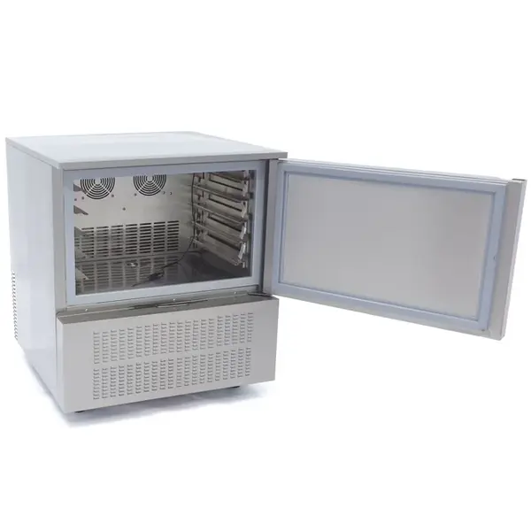 Blastchiller | 3 Niveaus (EN/GN) | 10kg Koelen / 5kg Vriezen | 0.55kW (230V) | 751x747x842(h)mm