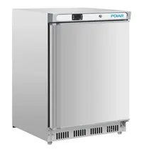 Polar Vrieskast | C-SERIE | Energiezuinig | 140L | RVS | -10°C/-25°C | Statisch | Wielen | 600x595x850(h)mm