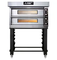 Moretti Forni Pizzaoven | iDeck 105.65 | Elektrisch | 6+6x Ø30cm | 50°C/380°C | 16.3kW (400V) | Stapelbaar | 1320x1095x760(h)mm