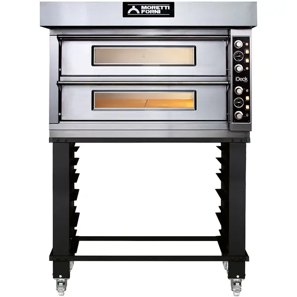 Pizzaoven | iDeck 105.65 | Elektrisch | 6+6x Ø30cm | 50°C/380°C | 16.3kW (400V) | Stapelbaar | 1320x1095x760(h)mm