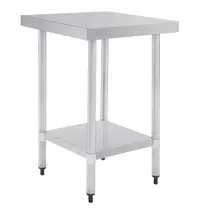 Vogue Werktafel | RVS | Bodemschap | Zelfmontage | 600x700x900(h)mm