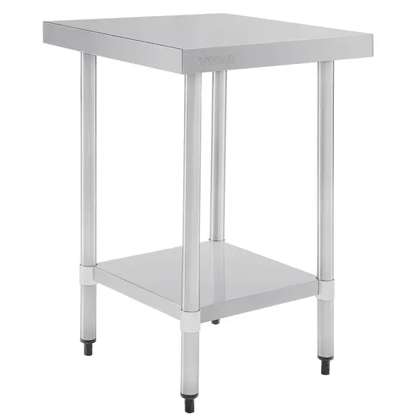 Werktafel | RVS | Bodemschap | Zelfmontage | 600x700x900(h)mm