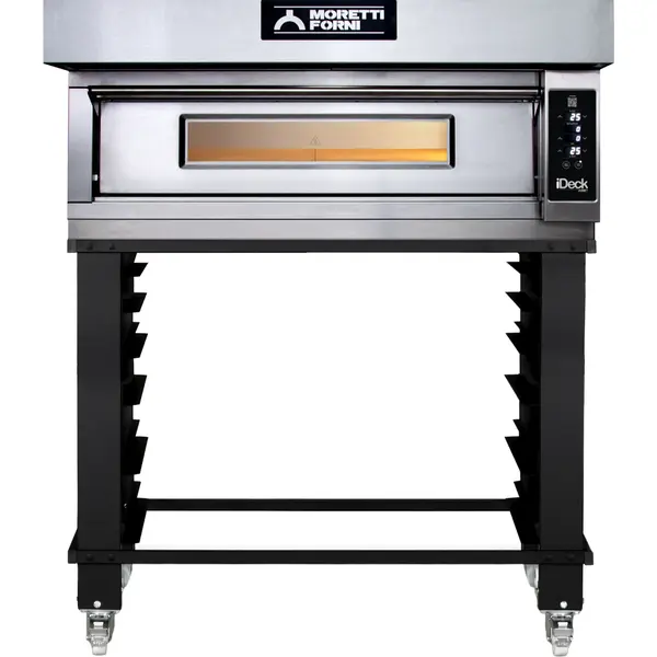 Pizzaoven | iDeck 105.65 | Elektrisch | 6x Ø30cm | 50°C/380°C | 8.2kW (400V) | Stapelbaar | 1320x1095x463(h)mm