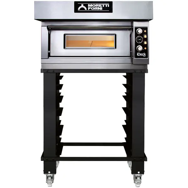 Pizzaoven | iDeck 65.105 | Elektrisch | 6x Ø30cm | 50°C/380°C | 7.7kW (400V) | Stapelbaar | 924x1495x463(h)mm