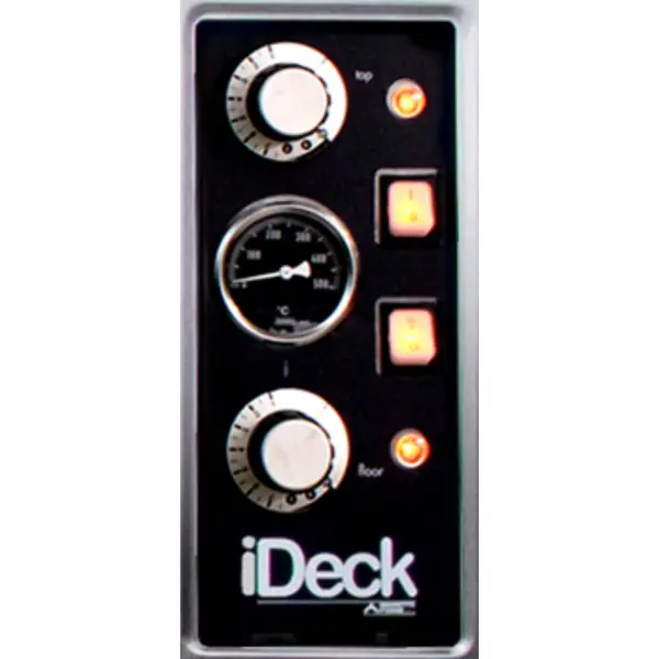 Pizzaoven | iDeck 65.105 | Elektrisch | 6x Ø30cm | 50°C/380°C | 7.7kW (400V) | Stapelbaar | 924x1495x463(h)mm