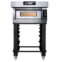 Moretti Forni Pizzaoven | iDeck 65.105 | Elektrisch | 6x Ø30cm | 50°C/380°C | 7.7kW (400V) | Stapelbaar | 924x1495x463(h)mm 