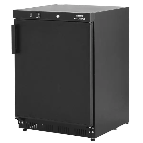 Vrieskast | Energiezuinig | 78L | Zwart | -10°C/-25°C | Statisch | Wielen | 600x595x855(h)mm