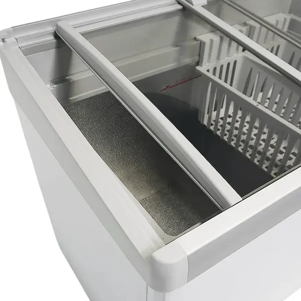 Koel-/Vrieskist | LOTTE | 396L | Wit | -18°C/-25°C & 0°C/+10°C | Statisch | Schuifdeksels | Wielen | 1234x653x840(h)mm