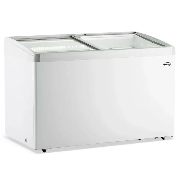 Koel-/Vrieskist | LOTTE | 396L | Wit | -18°C & 0°C/+10°C | Statisch | Schuifdeksels | Wielen | 1234x653x900(h)mm