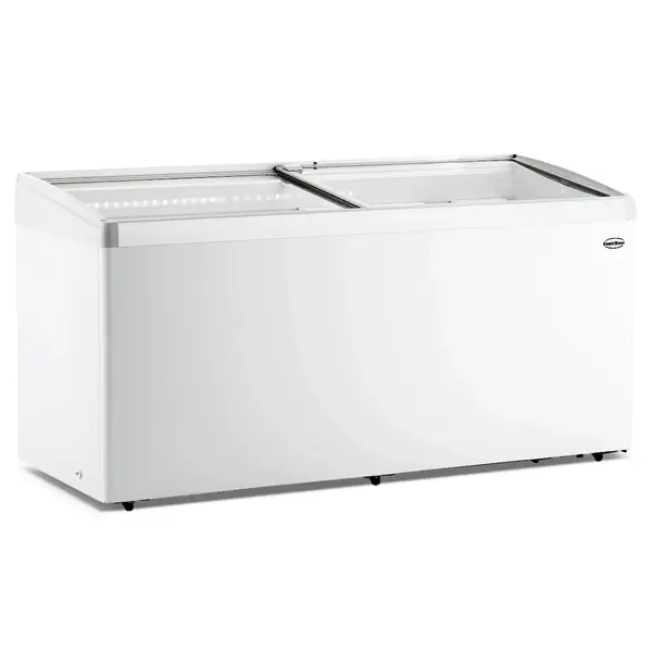 Koel-/Vrieskist | LOTTE | 516L | Wit | -18°C/-25°C & 0°C/+10°C | Statisch | Schuifdeksels | Wielen | 1634x653x840(h)mm