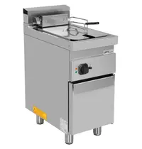 UNNI-COOKING Friteuse | 700 SERIE | Elektrisch | 16L | 100°C/190°C | 14.2kW (400V) | Aftapkraan | Gesloten Onderkast | 400x700x850/900(h)mm