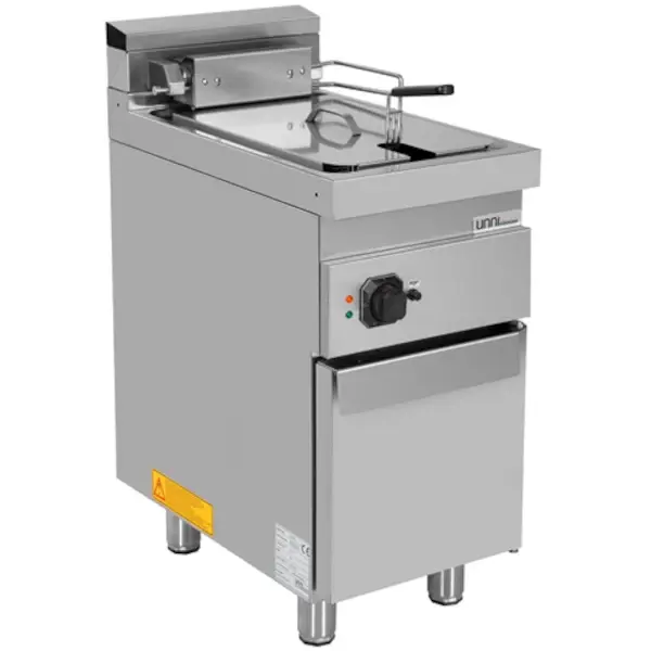 Friteuse | 700 SERIE | Elektrisch | 16L | 100°C/190°C | 14.2kW (400V) | Aftapkraan | Gesloten Onderkast | 400x700x850/900(h)mm