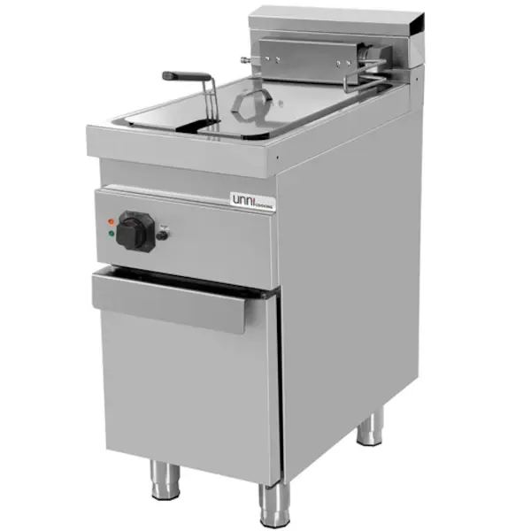 Friteuse | 700 SERIE | Elektrisch | 16L | 100°C/190°C | 14.2kW (400V) | Aftapkraan | Gesloten Onderkast | 400x700x850/900(h)mm