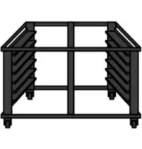 Moretti Forni Steunrails | Moretti Forni serieS S50E/S100E/S120E & serieX Rijskasten + Onderstellen | 2 Stuks 