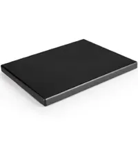 ECW Snijplank | HDPE | Zwart | HACCP | Antibacterieel | Sapgeul | 530x325x20(h)mm