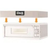 Moretti Forni Afdekkap | Moretti Forni serieS S50E Pizzaoven | 325(h)mm 