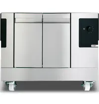 Moretti Forni Rijskastonderstel | Moretti Forni serieS S50E Pizzaovens | 3 Niveaus (EN600x400) | 1,5kW (230V) | Wielen (Geremd) | 890x1032x800(h)mm 