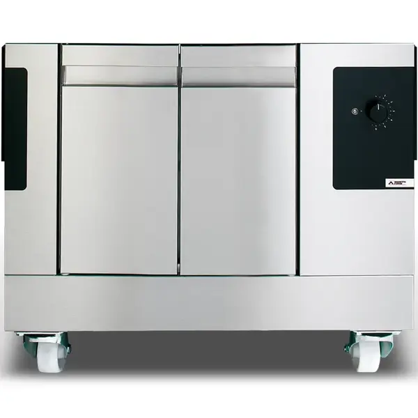 Rijskastonderstel | Moretti Forni serieS S50E Pizzaovens | 3 Niveaus (EN600x400) | 1,5kW (230V) | Wielen (Geremd) | 890x1032x600(h)mm