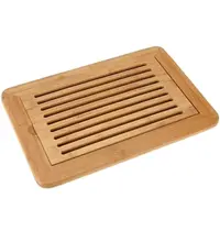 ECW Broodsnijplank | Rubberhout | Kruimelvanger | 475x320x20(h)mm