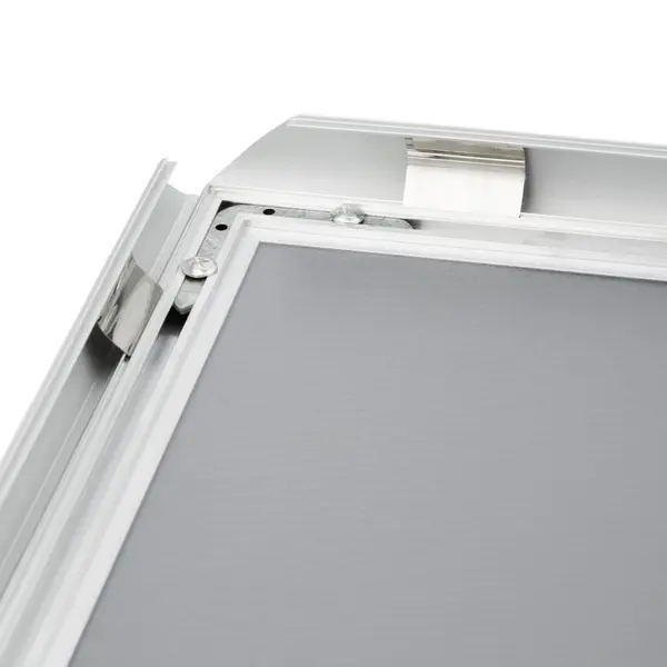 Kliklijst | Aluminium | Zilvergrijs | A4-Formaat | Rand 25mm | 245x330mm