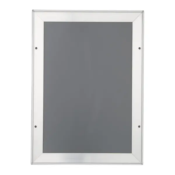 Kliklijst | Aluminium | Zilvergrijs | A4-Formaat | Rand 25mm | 245x330mm