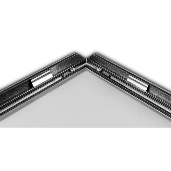 Kliklijst | STANDARD | Aluminium | Zwart | A3-Formaat | Rand 25mm | Incl. Wandbevestiging