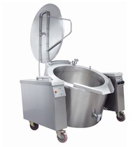 Maxima Kantelbare Kookketel | 150 Liter Capaciteit | RVS | Indirect verwarmingssysteem | 35kW/0.35kW (230V) | 1353x1210x1007(h)mm