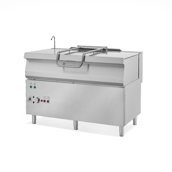 Premium Braadslede Gas | Kantelbare bak | Thermische isolatie | 8 mm RVS bodem | 1600x900x850(h)mm