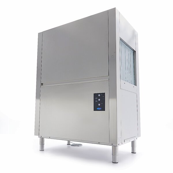 Korventransport Vaatwasser | RVS | Stille machine | Spoeltemperatuur 82°C | 22kW (400V) | 1160x780x1580(h)mm