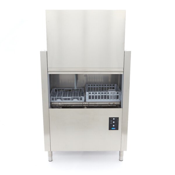 Korventransport Vaatwasser | RVS | Stille machine | Spoeltemperatuur 82°C | 22kW (400V) | 1160x780x1580(h)mm