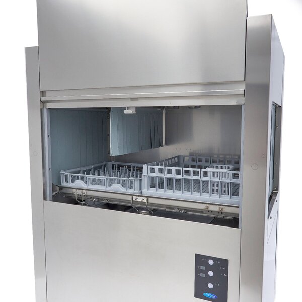 Korventransport Vaatwasser | RVS | Stille machine | Spoeltemperatuur 82°C | 22kW (400V) | 1160x780x1580(h)mm