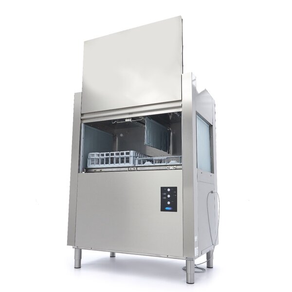 Korventransport Vaatwasser | RVS | Stille machine | Spoeltemperatuur 82°C | 22kW (400V) | 1160x780x1580(h)mm