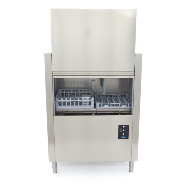 Korventransport Vaatwasser | RVS | Stille machine | Spoeltemperatuur 82°C | 22kW (400V) | 1160x780x1580(h)mm