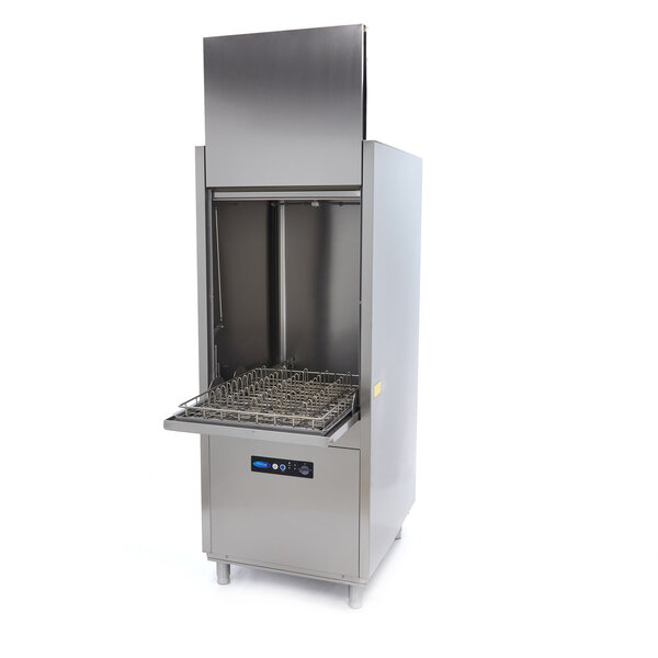 Pannenwasser | RVS | Hoge doorgang | Drie wasprogramma's | 16.7kW (400V) | 780x950x1962(h)mm