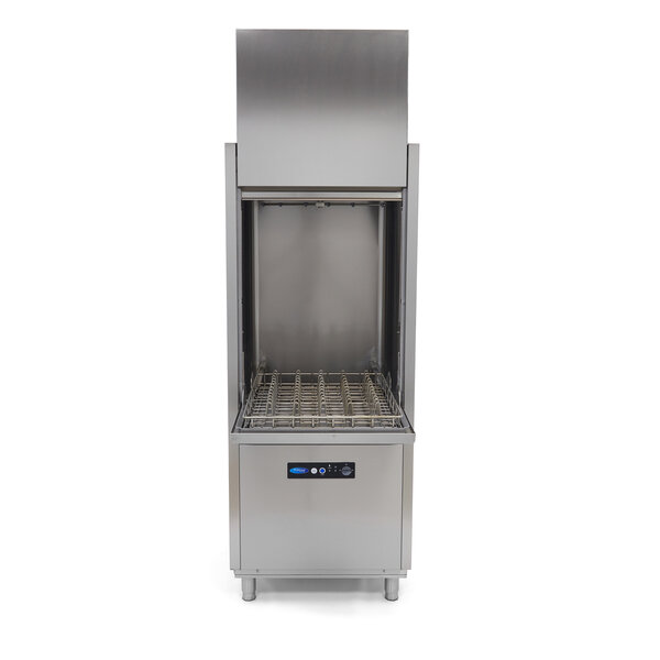 Pannenwasser | RVS | Hoge doorgang | Drie wasprogramma's | 16.7kW (400V) | 780x950x1962(h)mm