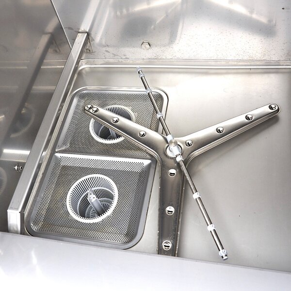 Pannenvaatwasser | 60–80°C | RVS | 10.7kW (400V) | 880x860x2050(h)mm