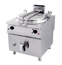 Maxima Premium Kookketel | 150 Liter Capaciteit | RVS | Indirect verwarmingssysteem | 18kW (400V) | 800x900x850(h)mm