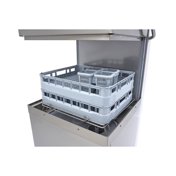 Doorschuifvaatwasser | RVS | Stil apparaat | 9.5kW (400V) | 800x840x1540(h)mm