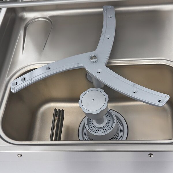 Doorschuifvaatwasser | RVS | Stil apparaat | 9.5kW (400V) | 800x840x1540(h)mm