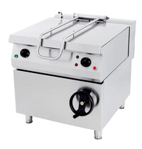 Maxima Premium braadslede gas | Kantelbare binnenpan | Thermische isolatie | RVS bodem | 1000x900x850(h)mm