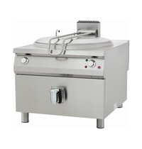 Maxima Kookketel gas direct | 250 Liter Capaciteit | RVS | Direct verwarmingssysteem | 33kW/0.1kW (230V) | 1000x1100x850(h)mm