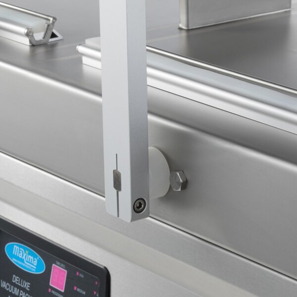 Vacumeermachine | 2 Compartimenten | RVS | Dubbele sealkamer | 0.75kW (230V) | 1510x685x960(h)mm